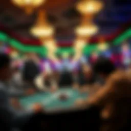 Overview of a vibrant poker tournament scene