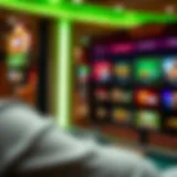 User interface of Bet MGM NV showcasing diverse game options