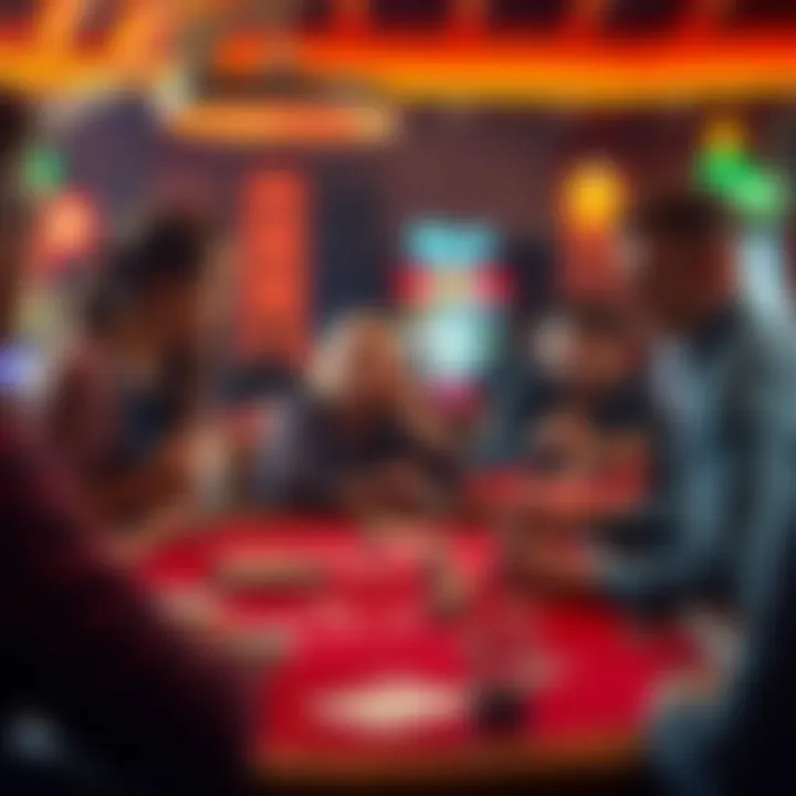 Engaging Community Dynamics in Bingo Blitz Community interaction within Bingo Blitz emphasizing collaboration