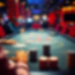 Strategic gameplay at a blackjack table