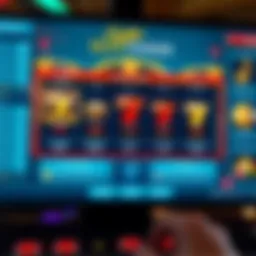 Overview of the Caesars Slot Finder interface with key features highlighted