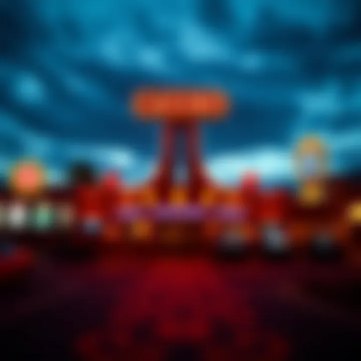A scenic view of a popular Arizona casino known for its poker games