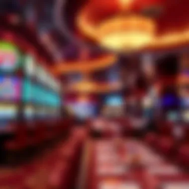 The cultural significance of casinos depicted through engaging decor