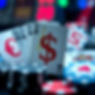 Symbols of various currencies used in online poker