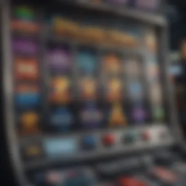 Visual representation of the Dollar Storm Slot Machine interface showcasing vibrant graphics and symbols.