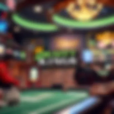 Visualization of market position within the gambling sector