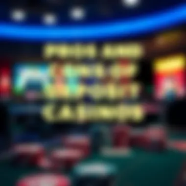 The Pros and Cons of Deposit Casinos A graphical depiction of the advantages and pitfalls of engaging with deposit casinos.