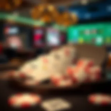 Diverse Deposit Methods in Casinos Visual representation of different deposit methods available in casinos, including digital wallets and bank transfers.