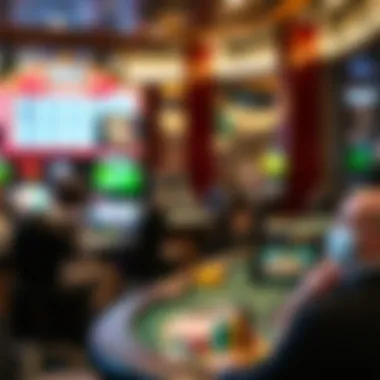 Understanding Deposit Casino Operations An overview of deposit casino operations showing various gaming tables and deposit methods.