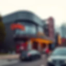 Exterior view of a Brooklyn casino showcasing modern architecture