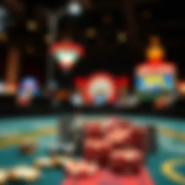 A graphic representation of the technological advancements in the gambling industry through progressive casinos.