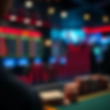 Graph showcasing the growth of online betting