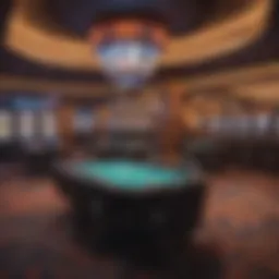 Vibrant gaming floor at Niagara Falls Casino