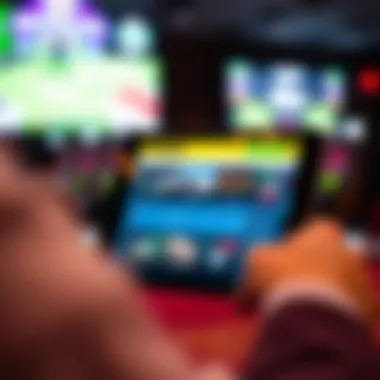 FanDuel sportsbook interface on a digital device