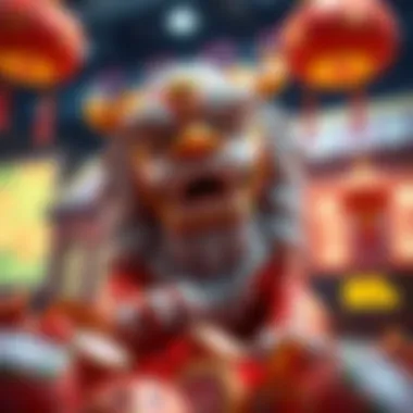 Gameplay Mechanics and Features Gameplay interface of the Free Lion Festival Slot Game