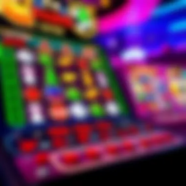 Vibrant Scratch Game Interface Exciting scratch game interface showcasing vibrant graphics