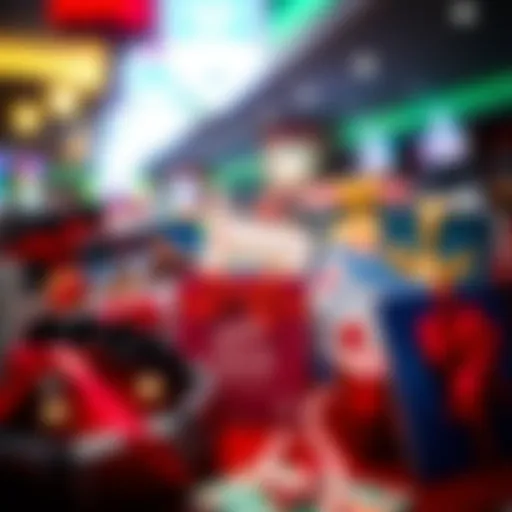 Diverse Gift Card Options A vibrant display of various gift cards showcasing options for players