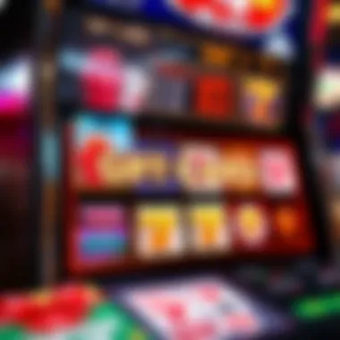 An engaging slot machine interface highlighting gift card rewards