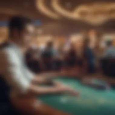 Coastal City Casino Experience in Greece A picturesque view of a coastal Greek city with a casino