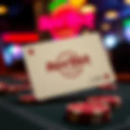 Hard Rock Casino X Card showcasing its design and features