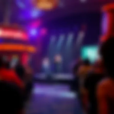 Live entertainment event showcasing performers on stage