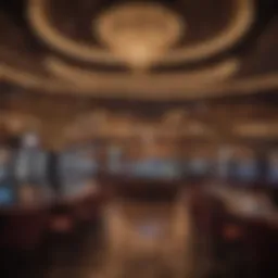 A panoramic view of Ilani Casino showcasing its sports betting area.