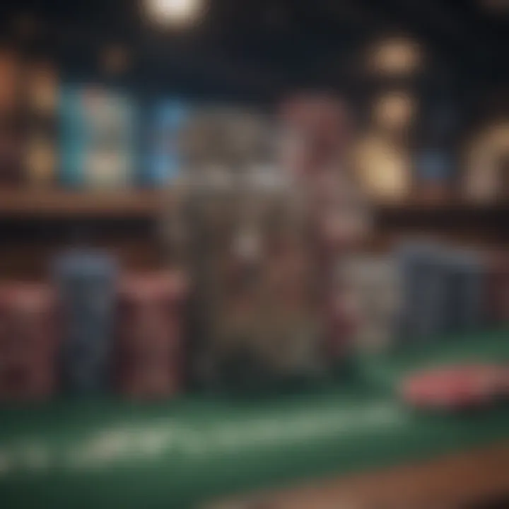 An overview of online gambling platforms displaying diverse games