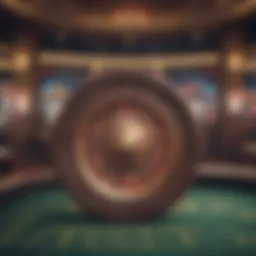 A vibrant virtual casino interface showcasing various games and promotions.