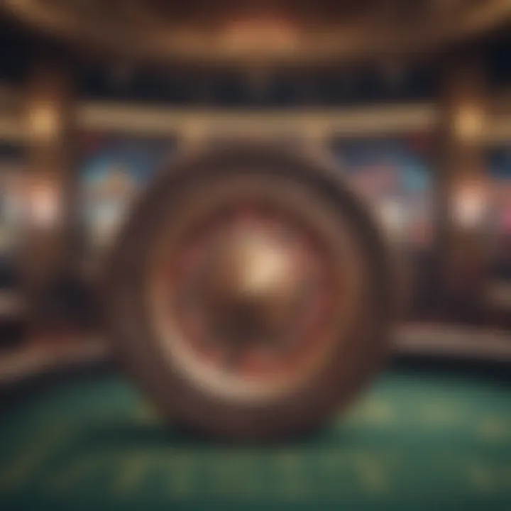 A vibrant virtual casino interface showcasing various games and promotions.