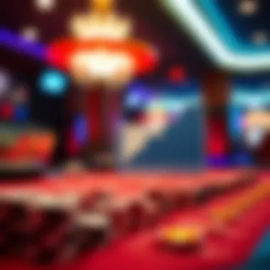 Graphs illustrating factors affecting casino payouts