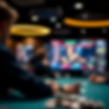 Development of poker skills through qualifying tournaments