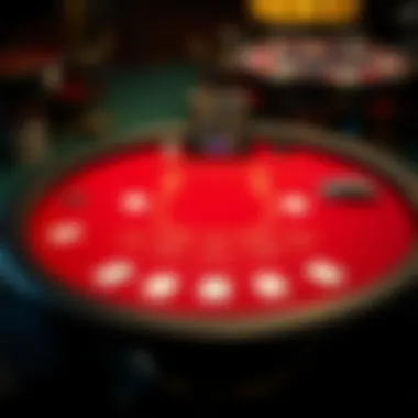 Overview of Super 4 Progressive Blackjack Table Layout