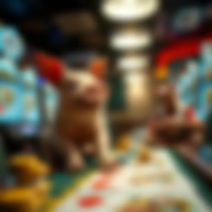 A captivating scene depicting the story's theme in gaming