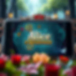 Enchanting visual of the Alice in Wonderland Slot App interface showcasing vibrant graphics.