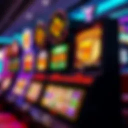 A modern slot machine featuring vibrant graphics and interactive gameplay.