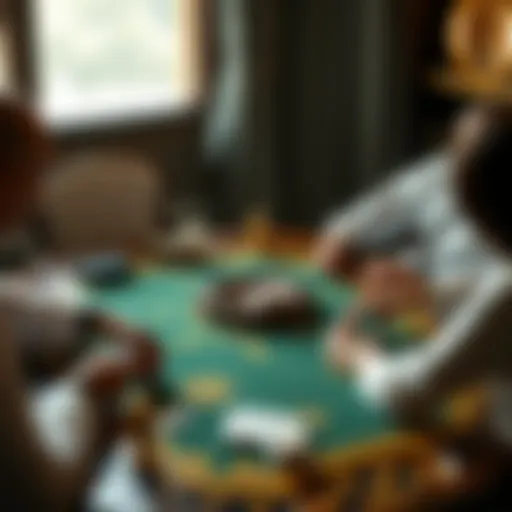 Illustration of Chinese Poker game setup