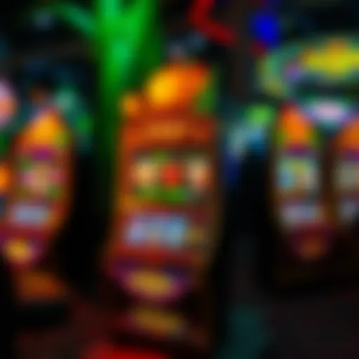 Intricate jungle-themed slot machine featuring vibrant graphics