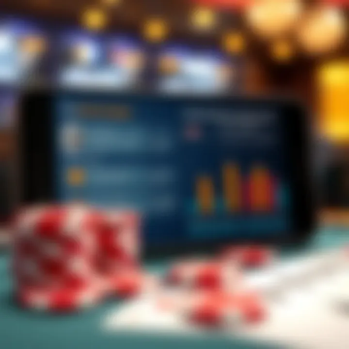 Infographic showcasing the advantages of stake gambling apps