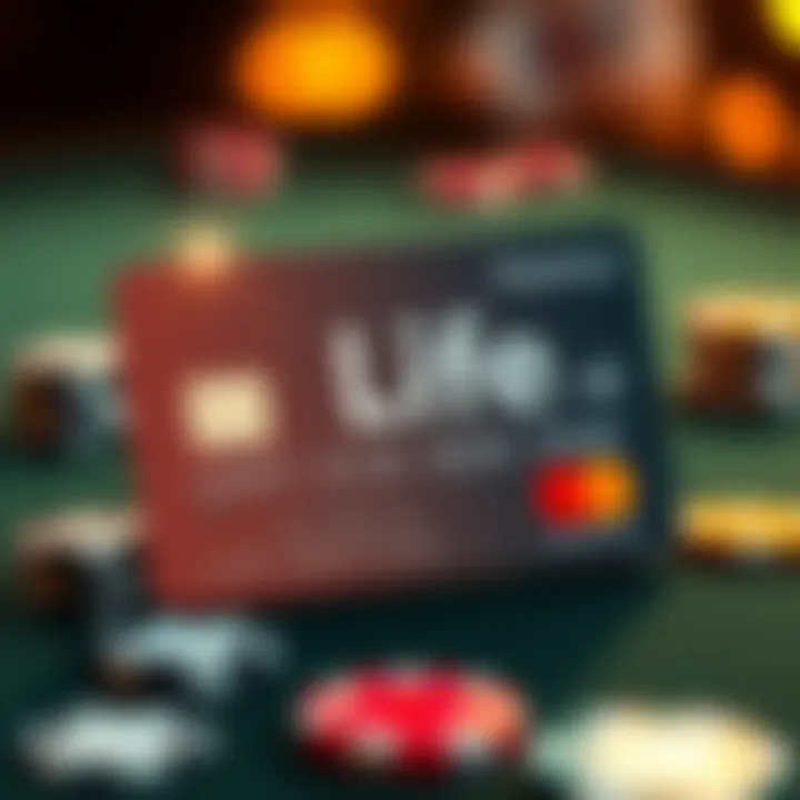 An overview of the Life MasterCard showcasing its design and branding
