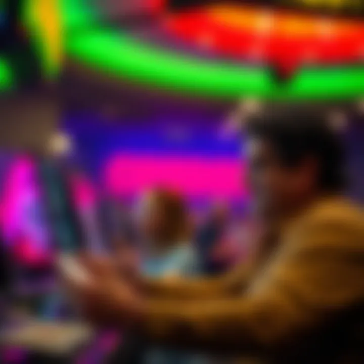 Thrill of Winning the Oregon Lottery Conceptual image showing the excitement of winning the lottery.