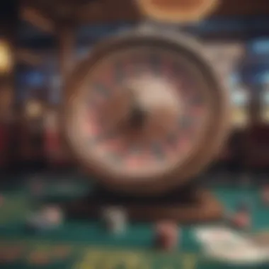 Diverse Casino Game Options An assortment of popular casino game icons representing diverse gaming options