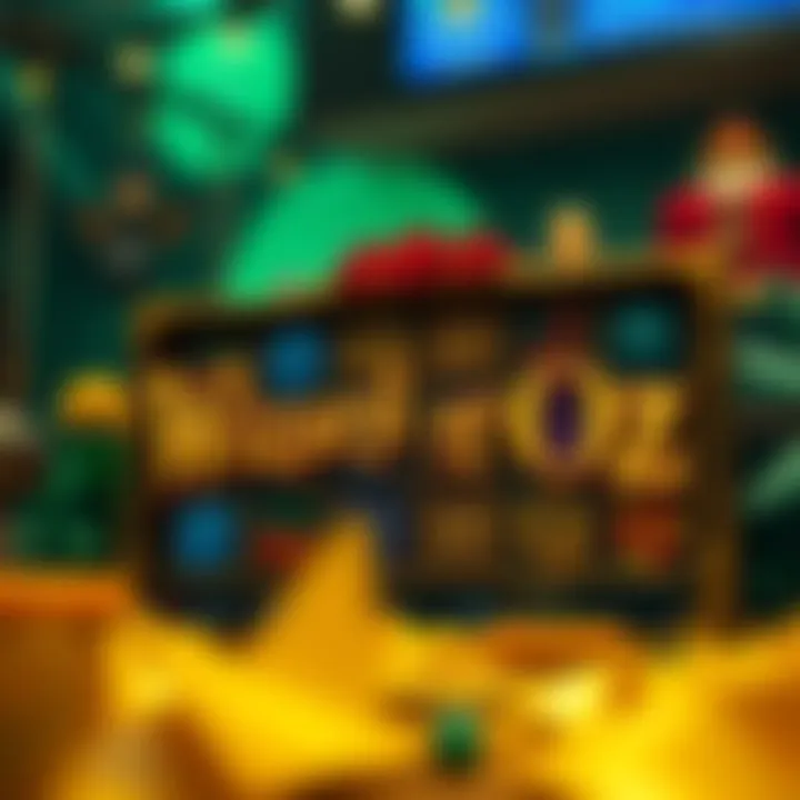 Enchanting visuals of Wizard of Oz slots gameplay