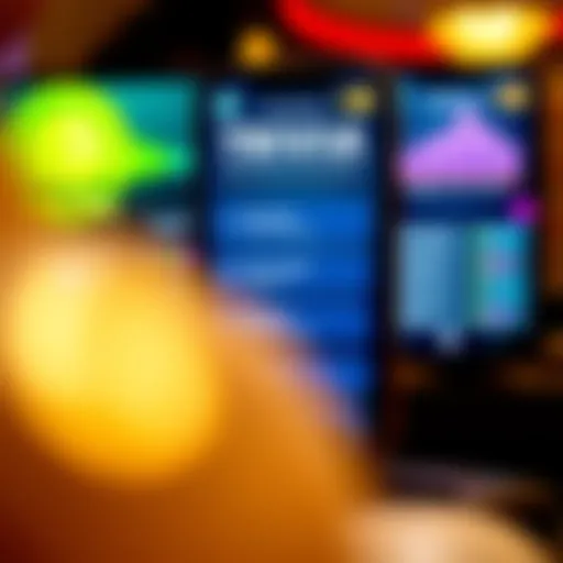 Engaging Trivia Game Interface Engaging trivia game interface showcasing real-time questions