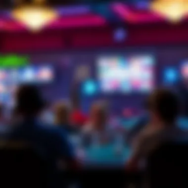 A community chat displaying lively discussions among viewers