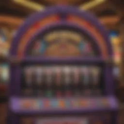 Vibrant Willy Wonka slot machine in a Las Vegas casino