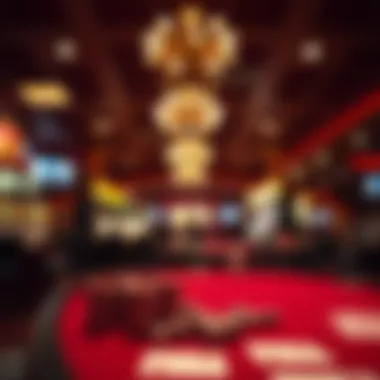 An artistic representation of Illinois gambling culture