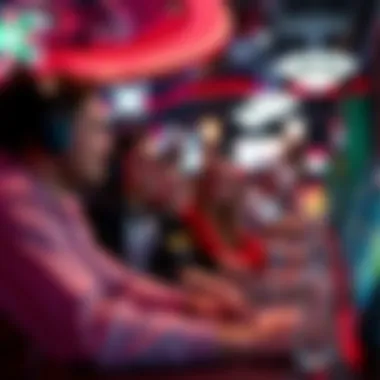 Fans enjoying a unique event combining sports and gaming at Parx Casino