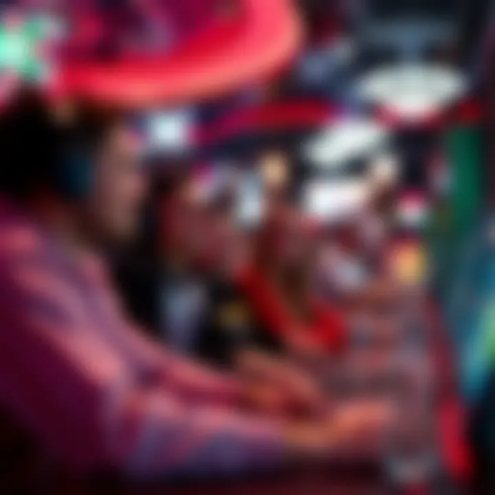 Fans enjoying a unique event combining sports and gaming at Parx Casino