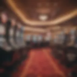 A vibrant casino floor showcasing diverse gaming options