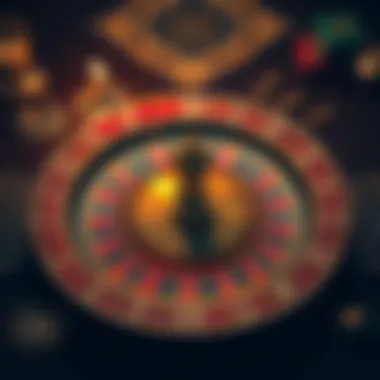 Astrology and Roulette: A Cosmic Gamble An ornate roulette wheel surrounded by astrological symbols